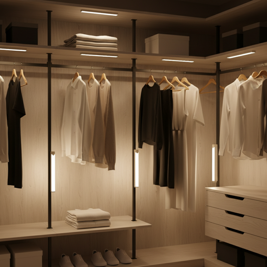 Luz LED Recargable con Sensor de Movimiento – Iluminación Inteligente para Hogar