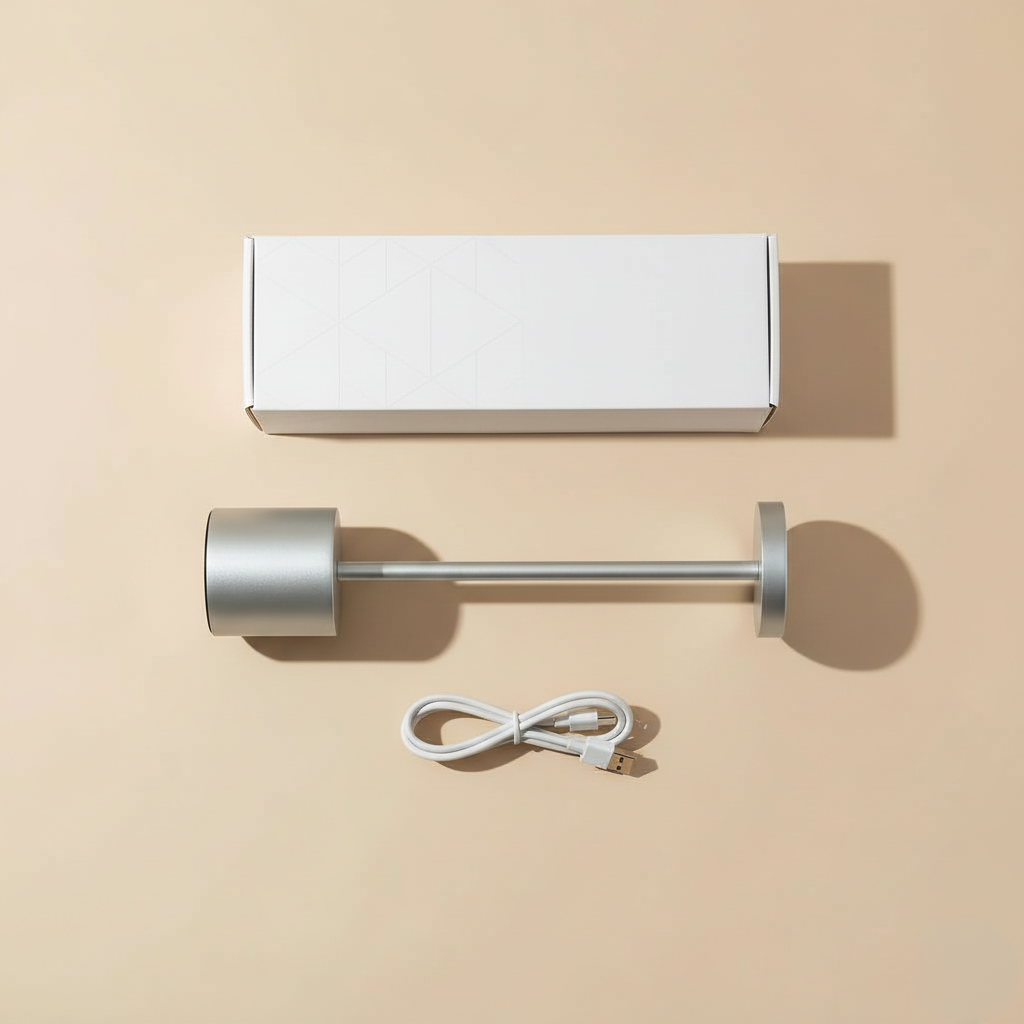 Lámpara LED Nórdica de Escritorio con Control Táctil – Recargable USB