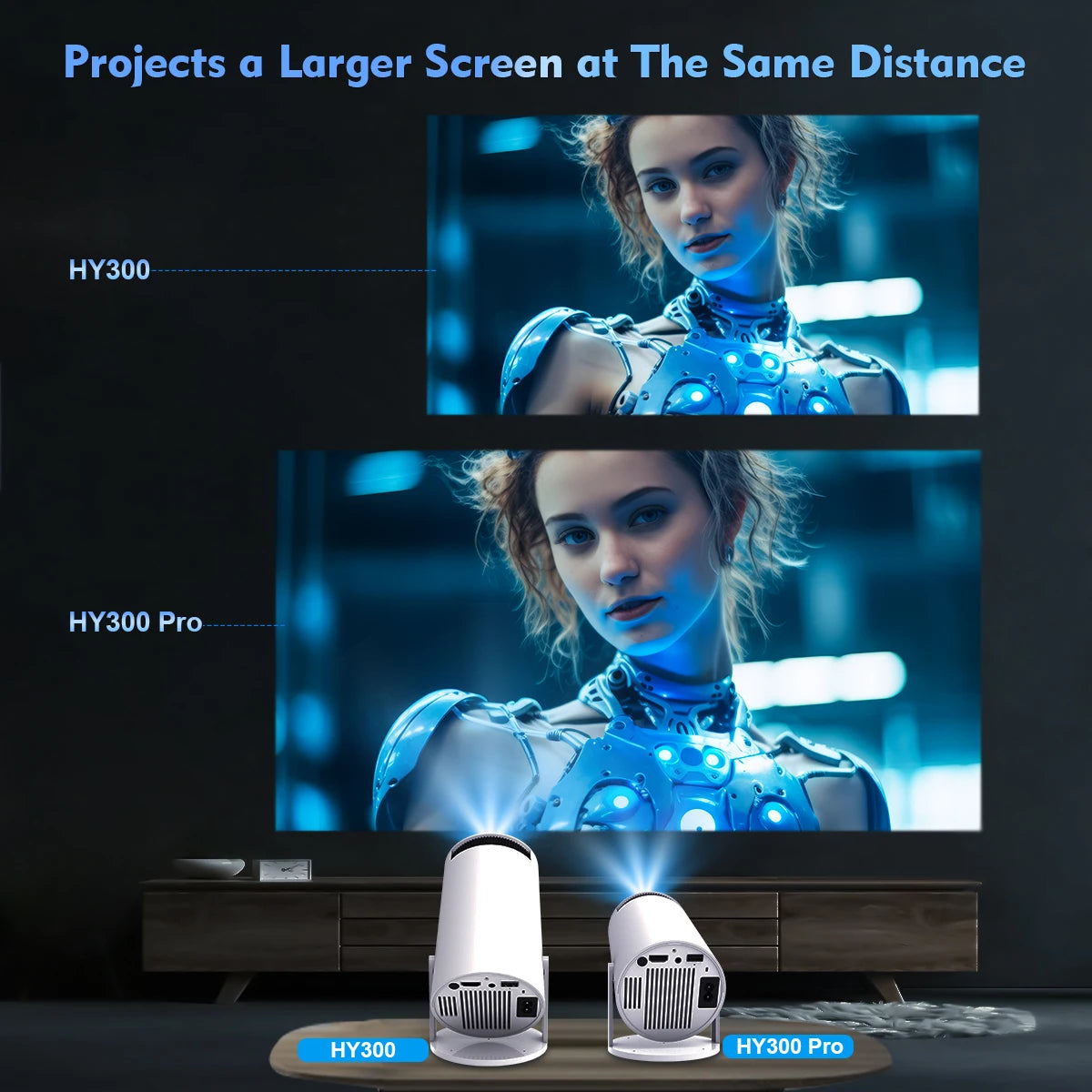 Mini Proyector Magcubic HY300 PRO Android 11