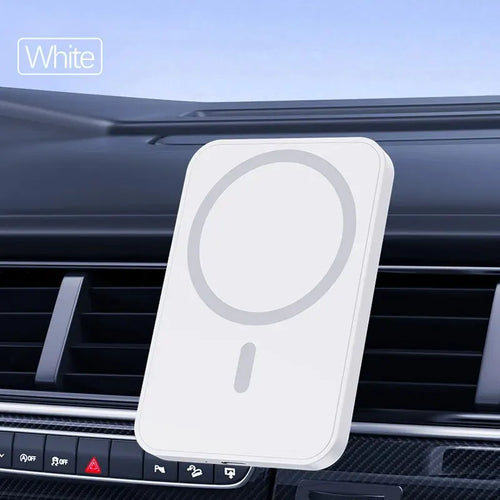 Cargador Inalámbrico Magnético 15W para Auto – Compatible con iPhone MagSafe