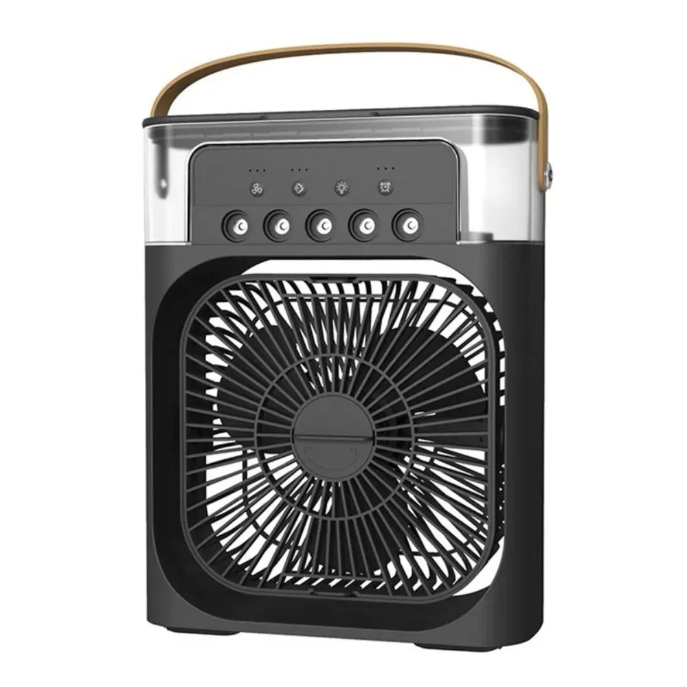 New USB Humidifier Fan with 5 Sprays for Office, Dorm, and Home Use –