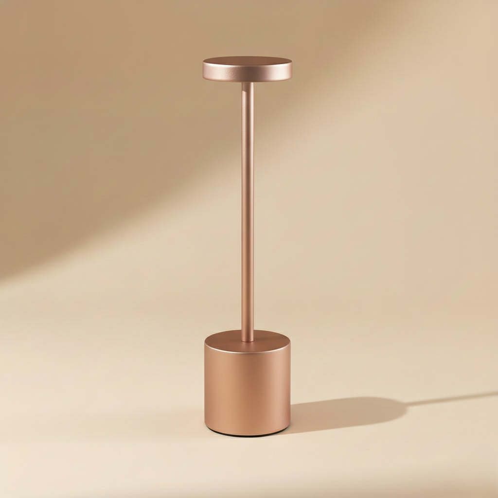 Lámpara LED Nórdica de Escritorio con Control Táctil – Recargable USB